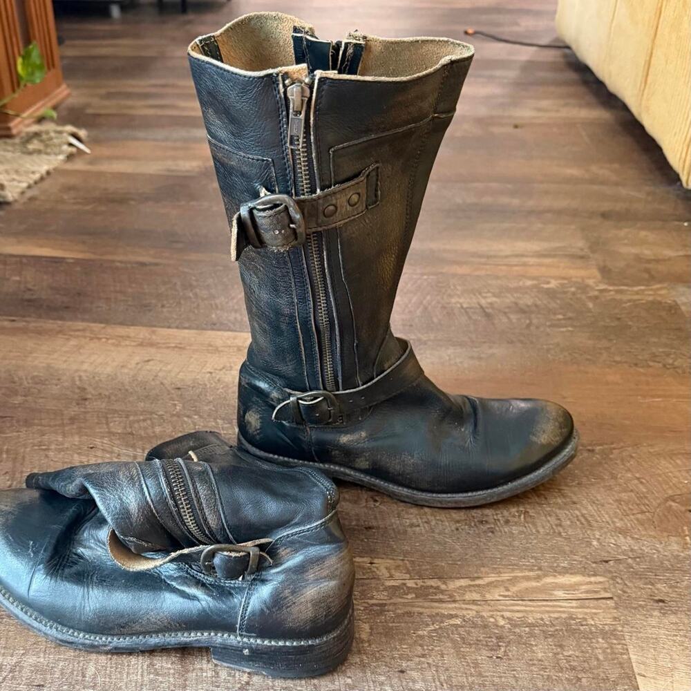 Bed stu leather boots!